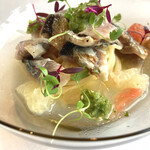 unito - 秋刀魚のセビーチェ