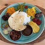 コジコジ - スリランカプレート　タコと鰹