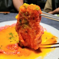 #ヒロキヤ六本木 - ユッケ-R- 肉リフト