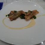 クイントカント - 仔羊のストゥファート。肩ロースを12時間低温で炙っています。