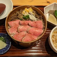 すき焼きと牛まぶし ももしき - 
