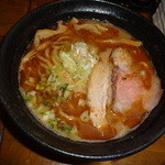 はりけんラーメン - 濃厚魚介豚骨エビ風味（７８０円）