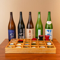 にいだしぜんしゅ　純米原酒　一合