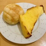 ブーランジェリ･エ･カフェ　オブジェ - 食べ放題7巡目♡メロンパン♡フレンチトースト♡