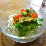 マグズカフェ - ランチセットのサラダ