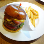 マグズカフェ - 4月限定＠スパムチーズバーガー 