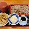 いっとこ茶屋 - もりそば650円、かき揚げ200円