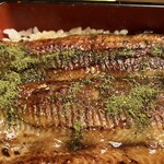 神田きくかわ 日比谷店 - 山椒と蒲焼きの相性は抜群