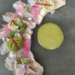 ビストロ ボルドール - 季節のお魚のカルパッチョ