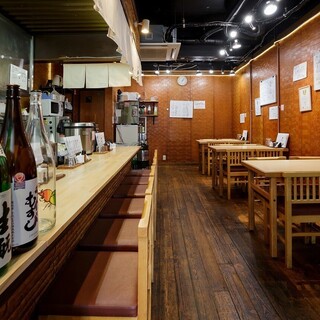 和風で落ち着いた雰囲気◆お一人様～貸切まで多彩なシーンに◎
