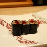 鮨 品川 - 鉄火（赤身マグロ美味し）