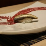 鮨 品川 - コハダ（追加、主人）