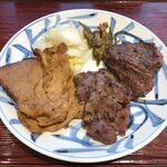 青葉 - 豚肩ロース・牛たん塩焼き・牛はらみ塩たれ焼き