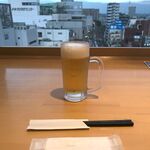 青葉 - カウンター席から