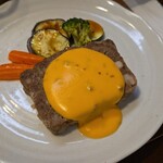 キッチン ブルー グローブ - テリーヌのアップ