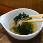 キッチン ブルー グローブ - 具沢山なスープ