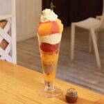 フルーツパーラー・アース - 柑橘MIXパフェ(通年)