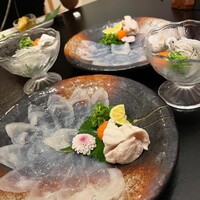 泳ぎとらふぐ活蟹料理 あじ平 曽根崎 - 