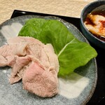 すし おおまさ - 豚シャブとろろポン酢