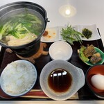 羅漢食堂 - ひとりすっぽん鍋定食
