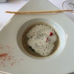 ラ プリュム ローズ - 春ゴボウのスープ