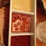 浪花ろばた 頂鯛 - 特製の３つのお醤油