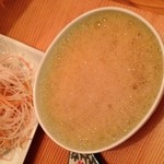 浪花ろばた 頂鯛 - ポン酢の泡です。