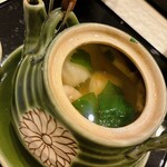 すし おおまさ - 松茸土瓶蒸し