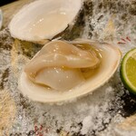 すし おおまさ - 地ハマグリ焼き