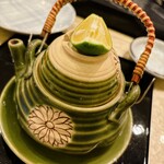 すし おおまさ - 松茸土瓶蒸し