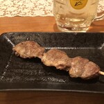 やき鳥かねまる - ハツ（100円）