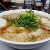 来来亭 - ラーメン小＋ワンタン。