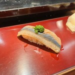 築地 男前鮓 - 秋刀魚