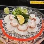 築地 男前鮓 - タコ刺身