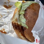 からつバーガーとコーヒーの店 - スペシャルバーガー¥570