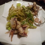 中国食酒坊 まつもと - ホタルイカ山菜のフリット