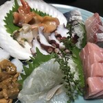 まの - 刺身盛り合わせ