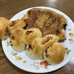 パリーネ - ベーコンエピ、ぺちゃんこクロワッサン