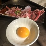 炭火焼肉 焼きしゃぶ にく式 琴似店 - すき焼きリブロース