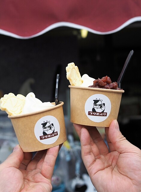 fukumilk gyunyuuyasanno softcream