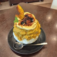 THE FUNATSUYA - かぼちゃブリュレかき氷