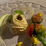 レストラン TIN’IN - 「モンブラン」が田坂シェフのスペシャリテ