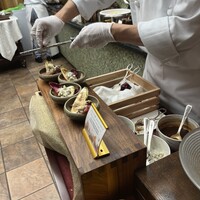 スプレンディード - アンティーブと栗とゴルゴンゾーラのサラダ