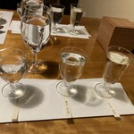 由布院 玉の湯 - 日本酒飲み比べ