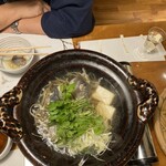 由布院 玉の湯 - すっぽん鍋②