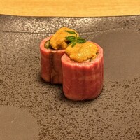 先斗町しゃぶしゃぶすき焼き きらく - 野菜の肉巻き
