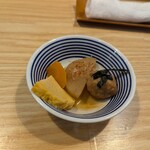 諒麿 - お突き出し玉子美味しい！