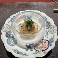 Ji-Cube - １皿目
                    ホタテの紹興酒和え