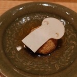 伯雲 - 岩手県産の松茸の飛龍頭