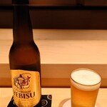 伯雲 - ヱビスビール 小瓶